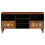 VidaXL vidaXL TV Cabinet with Drawer Walnut 100 x 33 x 46 cm Solid Mango Wood 4