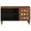 VidaXL vidaXL TV Cabinet with Storage Walnut 80 x 33 x 46 cm Solid Mango Wood 4