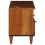 VidaXL vidaXL TV Cabinet with Drawer Walnut 100 x 33 x 46 cm Solid Mango Wood 5