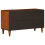 VidaXL vidaXL TV Cabinet with Storage Walnut 80 x 33 x 46 cm Solid Mango Wood 6