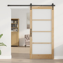 vidaXL Interior Tür ORKDAL Braun 93 x 202 cm