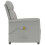 VidaXL vidaXL Massagesessel Hellgrau 96,5 x 70,5 x 95 cm Mikrofaser 4