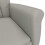 VidaXL vidaXL Massagesessel Hellgrau 96,5 x 70,5 x 95 cm Mikrofaser 6
