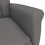VidaXL vidaXL Massagesessel Dunkelgrau 96,5 x 70,5 x 95 cm Mikrofaser 1
