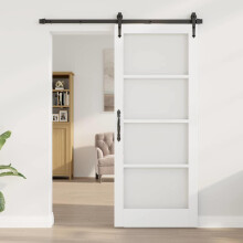vidaXL Interior Tür ORKDAL Weiß grundiert 83 x 202 cm