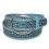 CTM Leather Western Embossed Belt with Removable Buckle 1