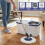 FLOOR MAGIC SPIN 360 Degree MOP BUCKET SET MICROFIBER WITH EXTRA MOP HEADS 8