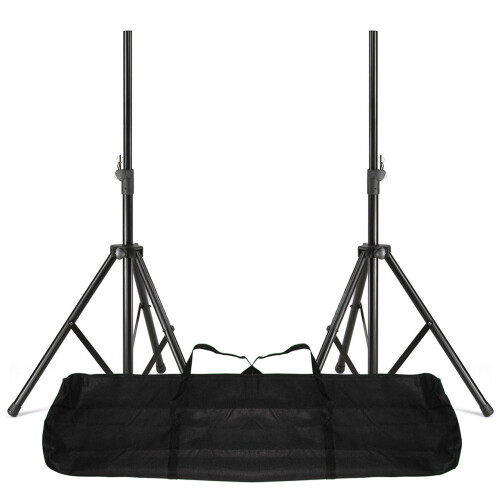 Vonyx LS01K PA Speaker Stand Tripod with Carry Bag - Adjustable Height