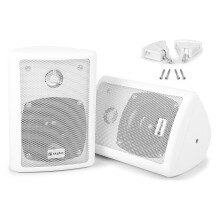 Skytec 100.016 4 Inch Passive Speakers 75W Wall Mount for Home Audio