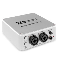 Power Dynamics PDX25 USB Audio Interface 2-Channel External Soundcard