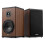 Audizio BS20 Active Bookshelf Speaker Set with Battery Dark Wood 1