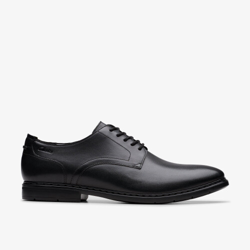 Clarks (Narrow, 10.5 (Adults')) Banbury Derby Black Leather