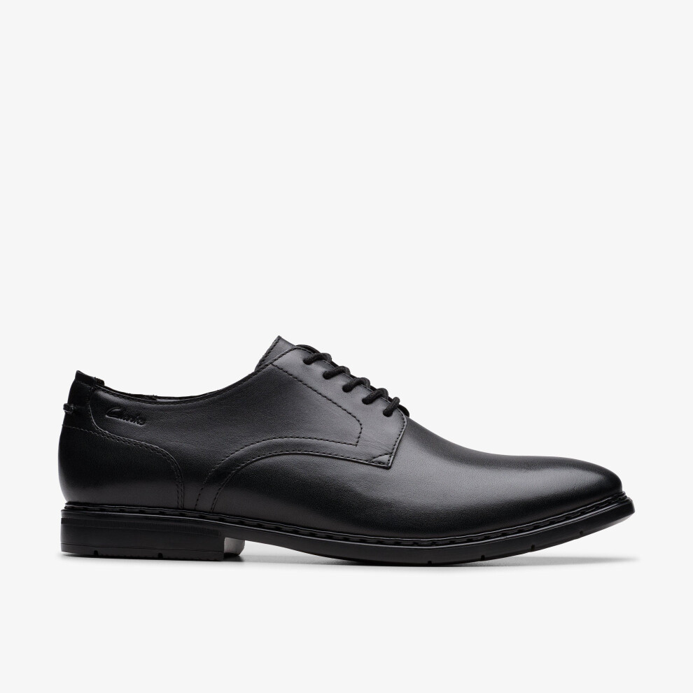 Clarks (Narrow, Not Specified) Banbury Derby Black Leather