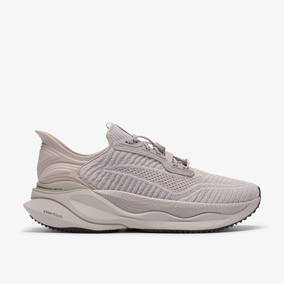 Clarks (Standard, Not Specified) Pace Rise Light Grey