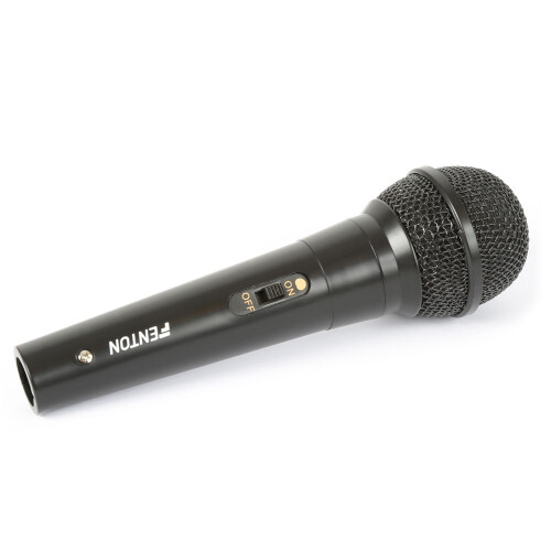 Fenton DM100 Dynamic Wired Microphone - Premium Handheld with Cable 1