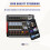 Power Dynamics 172.662 PDM-T804 Stage Mixer 8-Channel DSP/MP3 4
