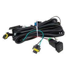LED Fog Light Indicator H11 Wire Relay Wiring Harness Fit for CR-V Accord City