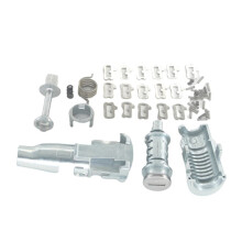 For  OCTAVIA 2005-2008 LEFT DRIVER DOOR LOCK CYLINDER REPAIR KIT 1Z0837167C 6Y0898167E AL019L Repair Set