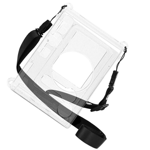 Estojo Transparente para Câmera para  Instax  EVO, Portátil e Transparente, com Alça de Ombro. 1