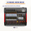 Power Dynamics 172.662 PDM-T804 Stage Mixer 8-Channel DSP/MP3 2