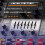 Power Dynamics 172.662 PDM-T804 Stage Mixer 8-Channel DSP/MP3 6