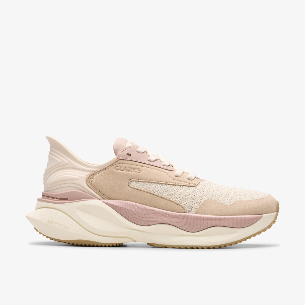 Clarks (Standard, 8 (Adults')) Pace. Sand Combi