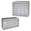 KCT (74 Drawer Cabinet Set (30 + 44 Unit)) KCT Multi Drawer Compartment Plastic Storage Organiser Wall Mountable Storage Boxes 1