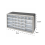 KCT (60 Drawer Cabinet Set (2 x 30 Unit)) KCT Multi Drawer Compartment Plastic Storage Organiser Wall Mountable Storage Boxes 4
