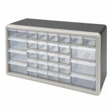 (30 Drawer Cabinet) KCT Multi Drawer Compartment Plastic Storage Organiser Wall Mountable Storage Boxes