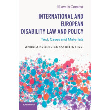 International and European Disability Law and Policy by Andrea Broderi