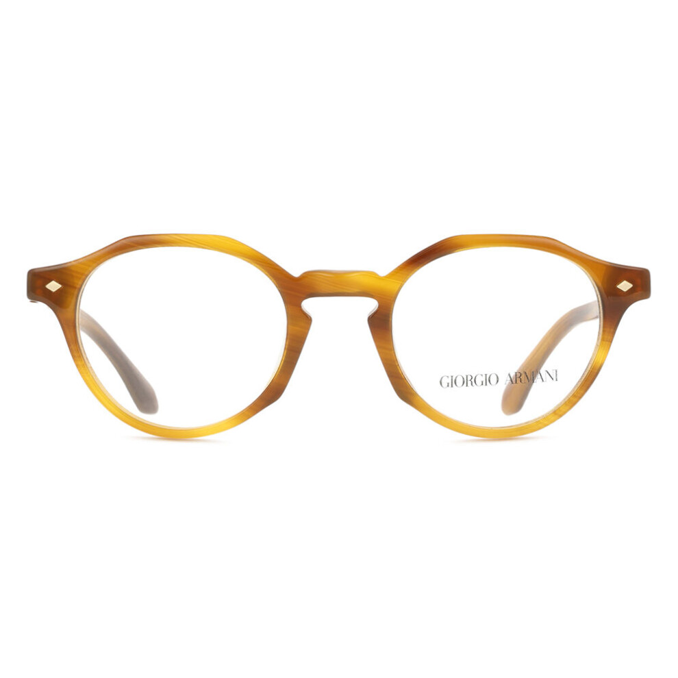 Giorgio Armani Men's Ar7264u 6163 Man Optical Frames Acetate Turtle Pantos Normal - Image 2