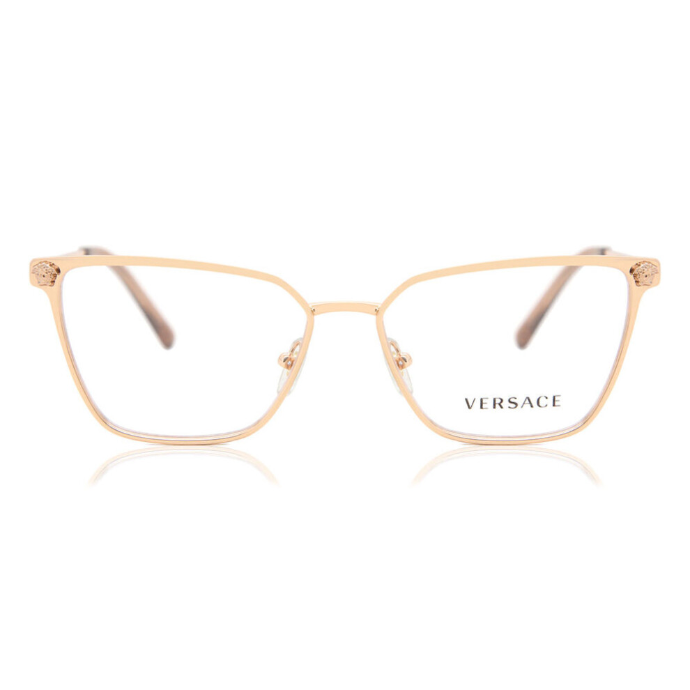 Versace VE 1275 Rectangle/Square Prescription Glasses 54mm Pink Metal - Image 5
