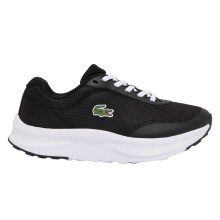 (5 UK, Black/White) Lacoste Womens/Ladies Neo Run Ace Trainers