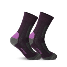 (4 UK-8 UK, Purple) Karrimor Womens/Ladies Walking Socks (Pack of 2)