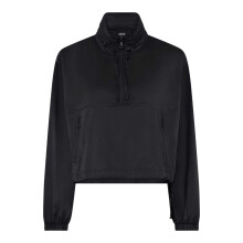 (14 UK, Black) Girlfriend Collective Womens/Ladies Zip Pocket Long-Sleeved Track Jacket