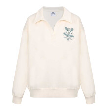 Slazenger Womens/Ladies Embroidered Logo Drop Shoulder Relaxed Fit Tennis Sweatshirt