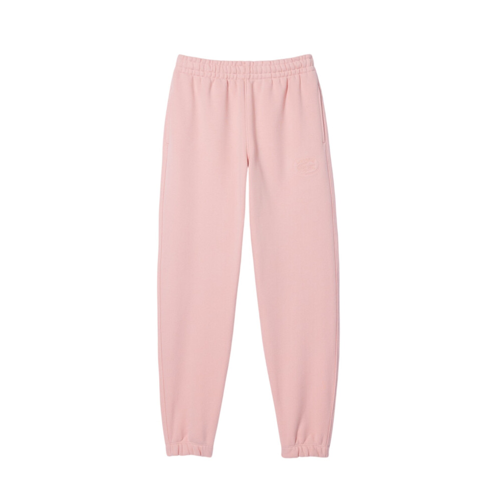 Lacoste (14 Uk R, Pink) Womens/Ladies Plain Joggers