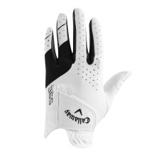 (M, White) Callaway Womens/Ladies Golf Gloves