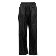 (12 UK R, Black) Karrimor Womens/Ladies Packaway Waterproof Trousers
