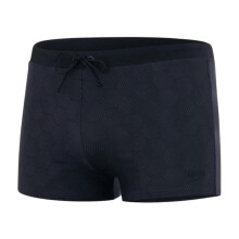 (30R, Black/Grey) Speedo Mens Geometric Swim Shorts