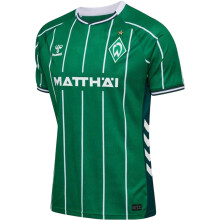 (M, Green/White) Hummel Unisex Adult 2025/2026 SV Werder Bremen Football Shirt