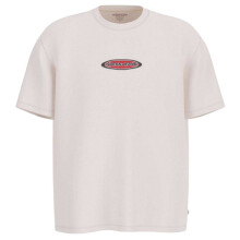 (XL, White) Guess Mens Oval Logo T-Shirt