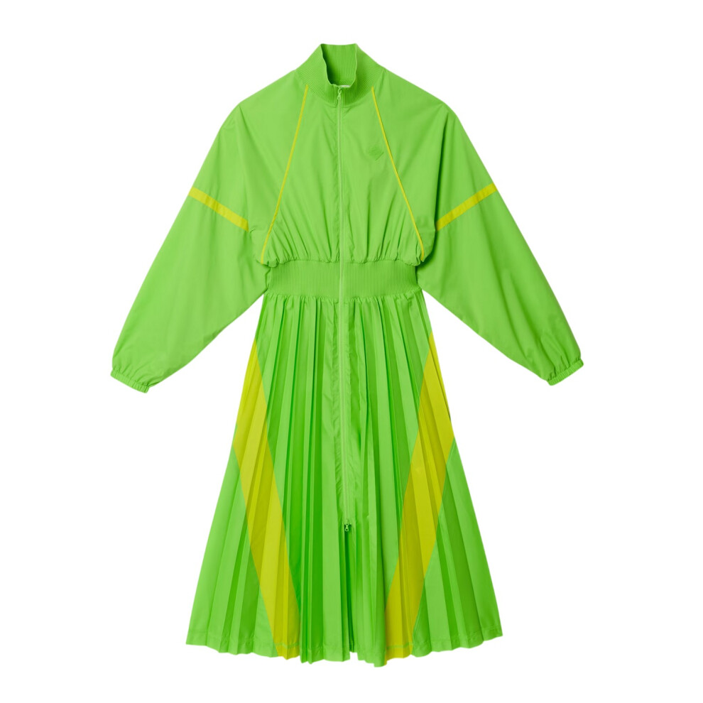 Lacoste (6 Uk, Green) Womens/Ladies Colour Block Sweatshirt Dress