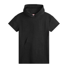 (14 Years, Black) Hugo Childrens/Kids Embroidered Hoodie Dress