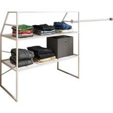(Not Specified, Open Wardrobe) Open metal wardrobe Disal
