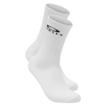 (L, White) Oakley Mens Ellipse Crew Socks (Pack of 3)