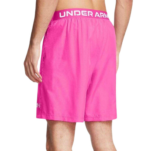 Under Armour (XL, Pink) Under Armour Mens HalfBack Embossed Shorts 1