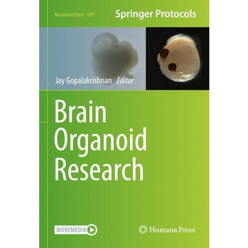 Brain Organoid Research Hardcover Book