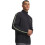 Under Armour (L, Black/Green) Under Armour Mens Tech Textured Half Zip Top 1