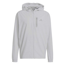 (L, Grey) Adidas Mens Own The Run Jacket